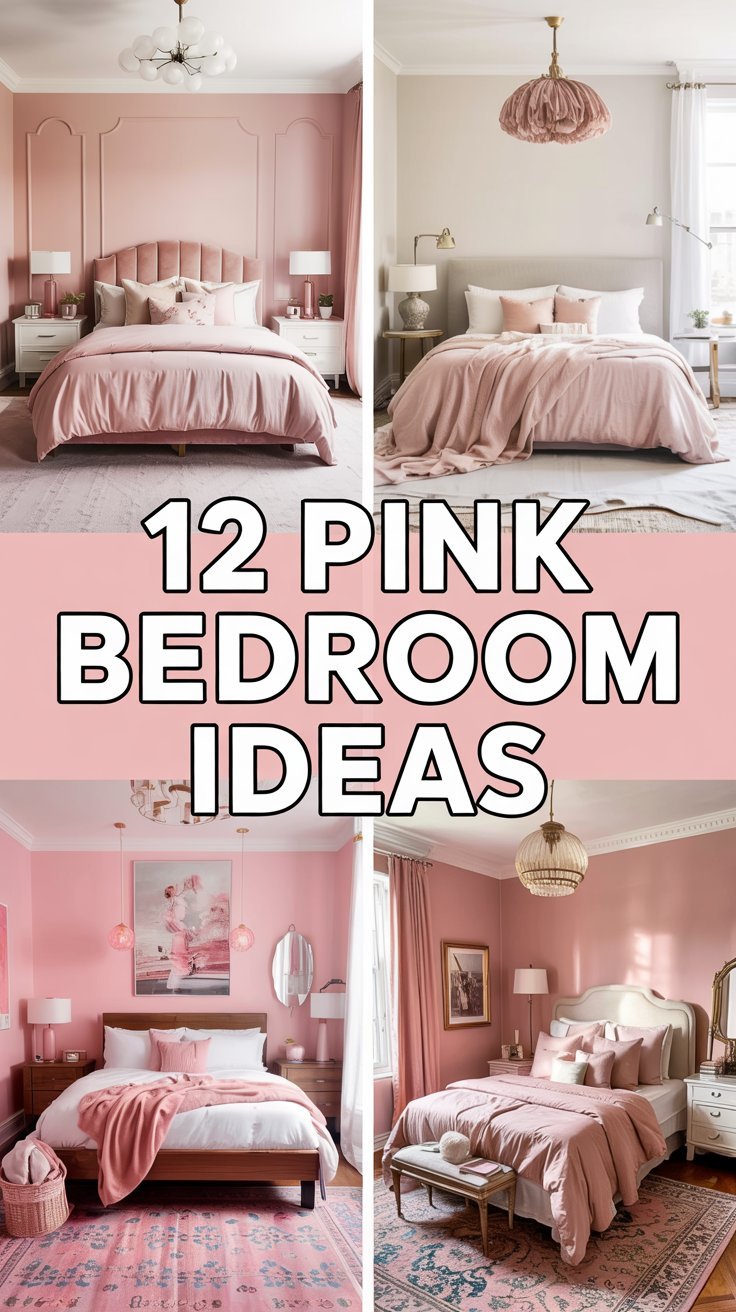 12 Pink Bedroom Ideas for a Stylish, Relaxing, and Modern Space